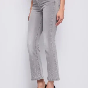 Pantalon gris perlado