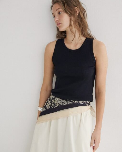 AS_Cardigan Largo Abierto